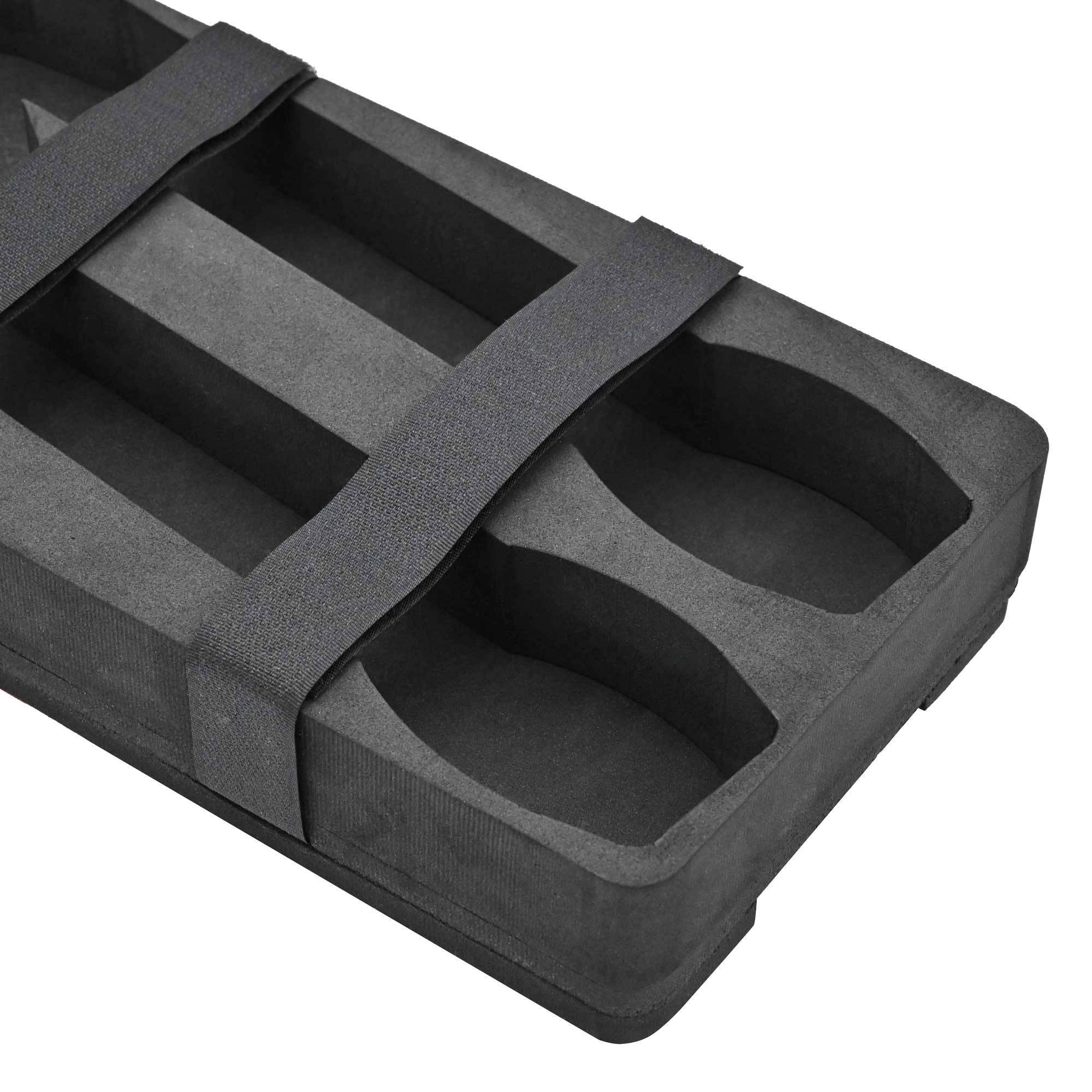 SINORA Funkmikrofoneinsatz für Deckel 3HE Rack-1