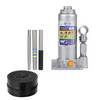 alca® Wagenheber Set hydraulisch 3 t, inkl. Gummiauflage, 195-380 mm Stempelheber aus Stahl im Bundle,
