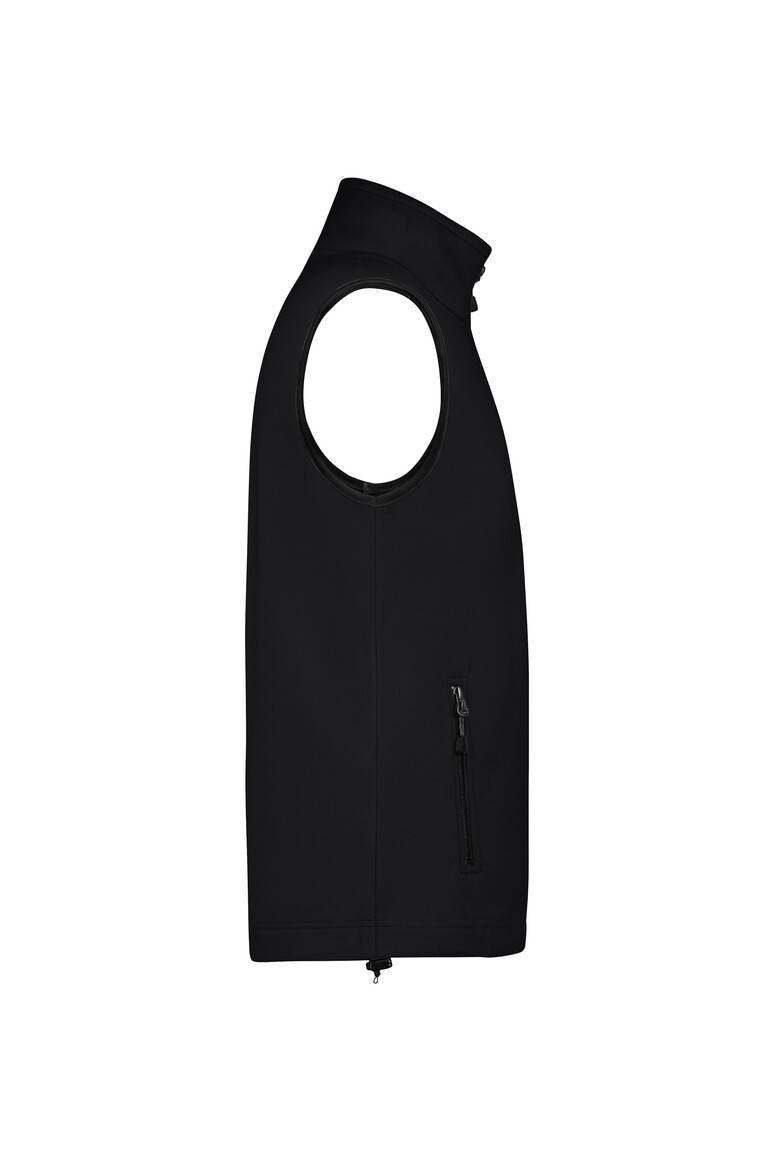 HAKRO Fleeceweste ECO schwarz, 3XL-4
