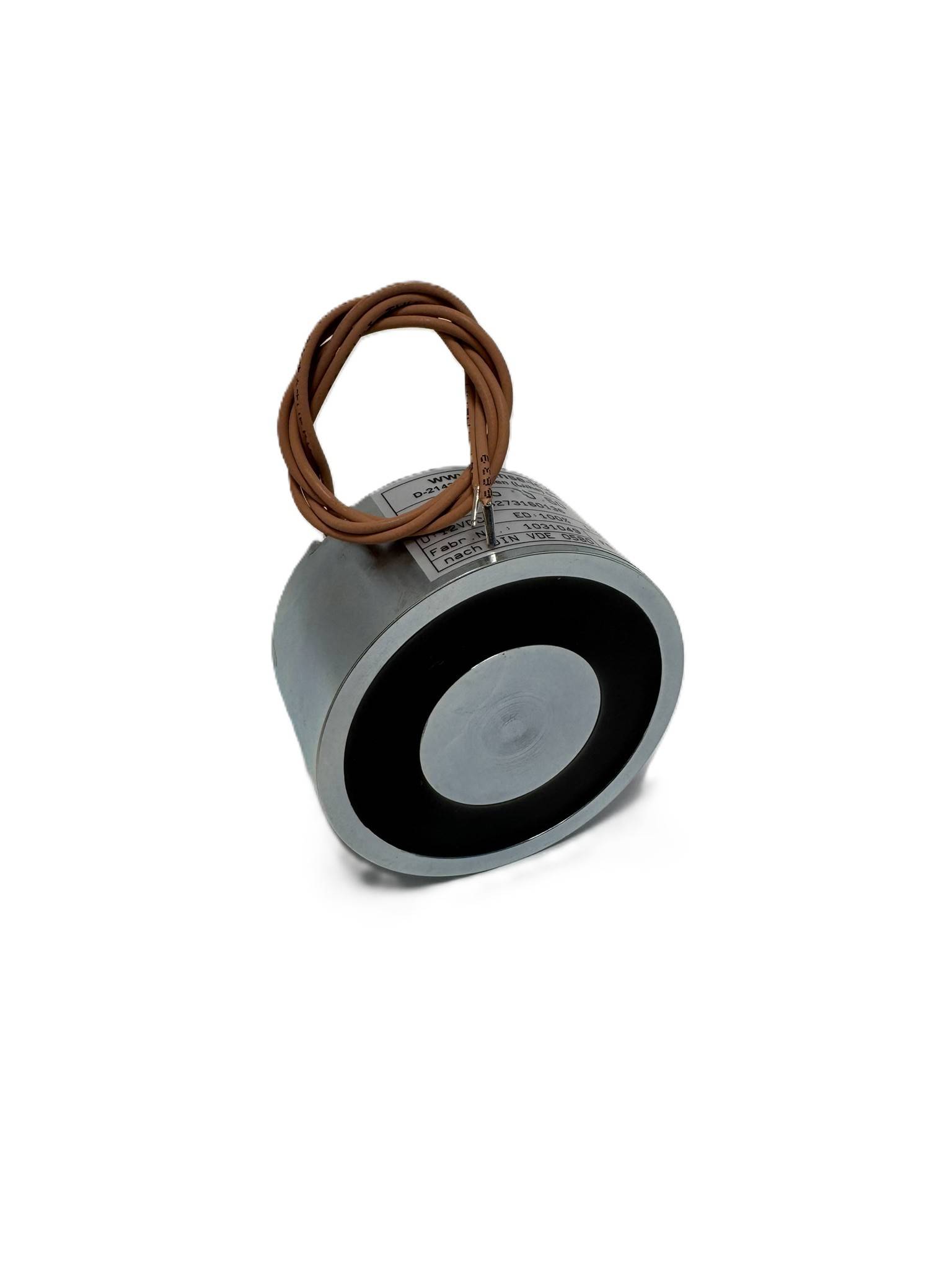 Kuhse Elektromagnet / Haftmagnet GTo 80.50 12V DC, Ø80 x 38mm, 2600N, 15W-1