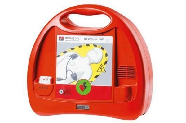 Primedic HeartSave PAD, halbautomatischer Laiendefibrillator