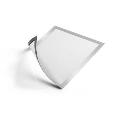 Magnetrahmen DURAFRAME MAGNETIC, DIN A5, magnetisch haftend, silber-metallic, 5 Stück-0