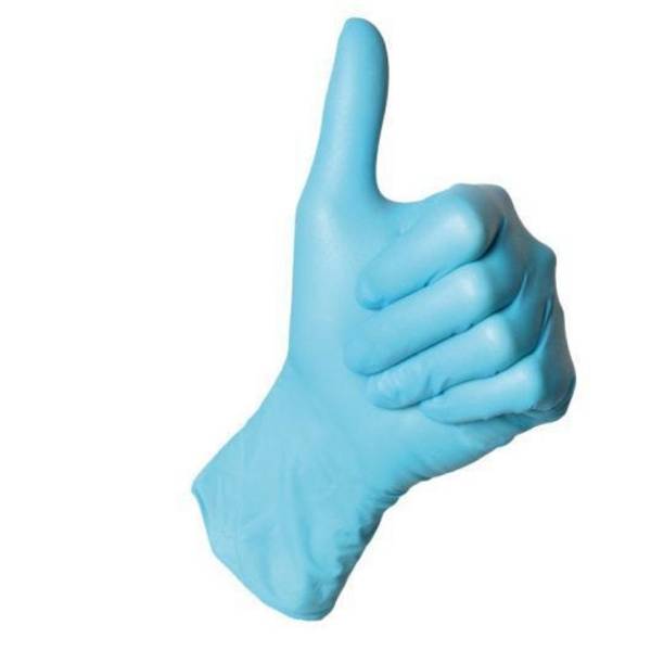 Einmalhandschuhe Nitril, Größe L, puderfrei, 100 Stück/Box