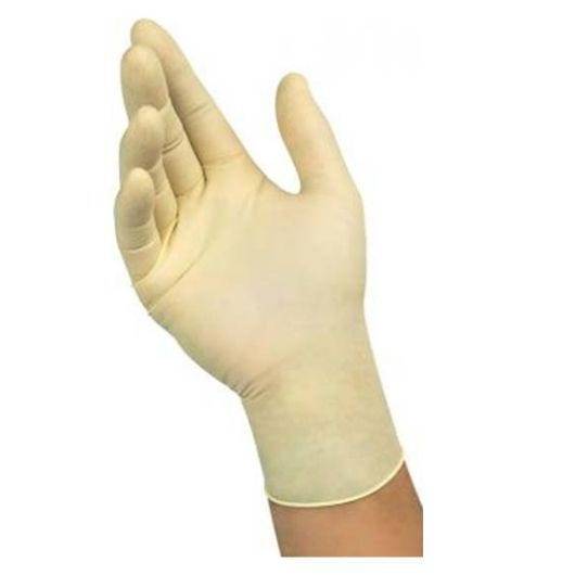 Ansell Microflex 63-864 Latexhandschuhe, Größe 7,5 - 8, lebensmitteltauglich, 100 Stück