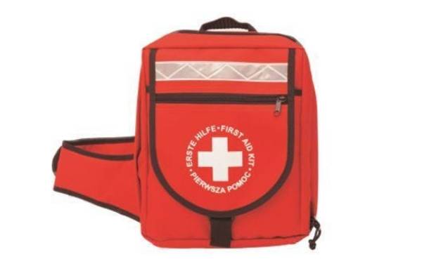 Erste-Hilfe-Notfallrucksack mit Füllung gemäß DIN 13157