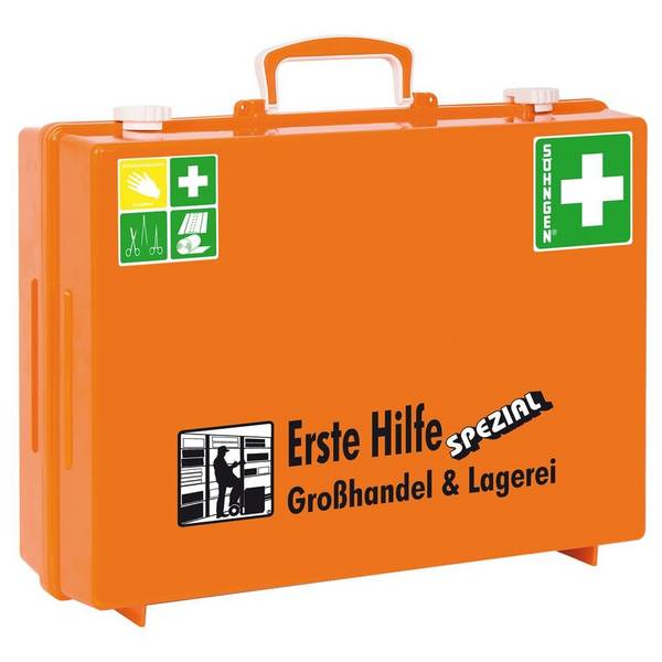 Verbandskoffer Erste Hilfe Beruf Spezial Großhandel und Lagerei