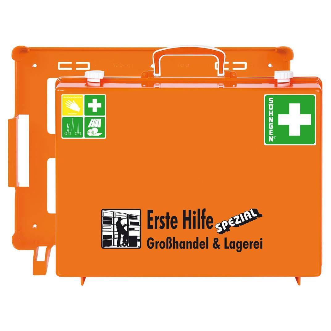 Verbandskoffer Erste Hilfe Beruf Spezial Großhandel und Lagerei-2