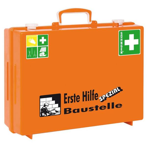 Verbandskoffer Erste Hilfe Beruf Spezial Baustelle