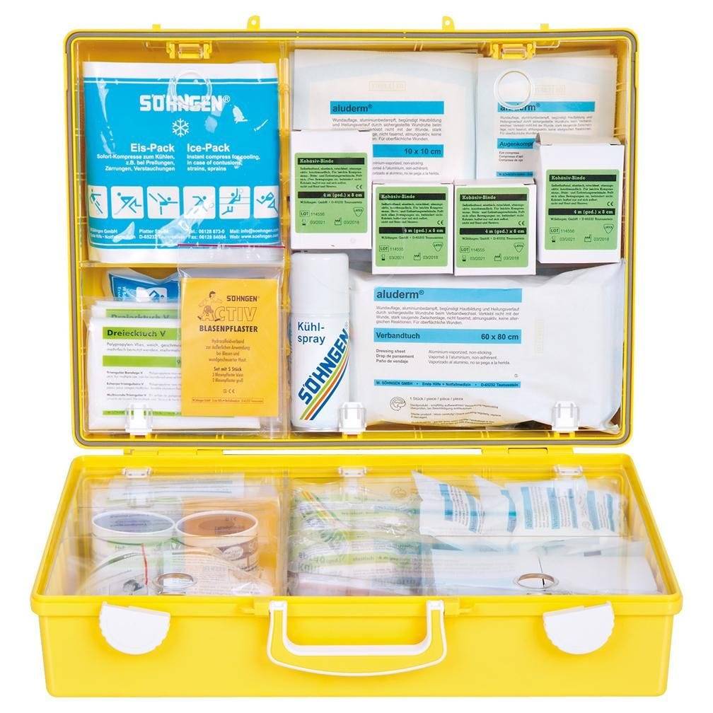 Verbandskoffer MultiSport mit Füllung gemäß DIN 13157 plus Erweiterung-3