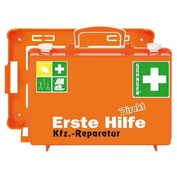 Verbandskoffer Erste Hilfe DIREKT KFZ-Reparatur