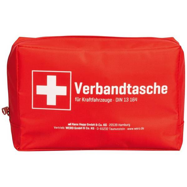 Verbandtasche KFZ gemäß DIN 13164 (2022)