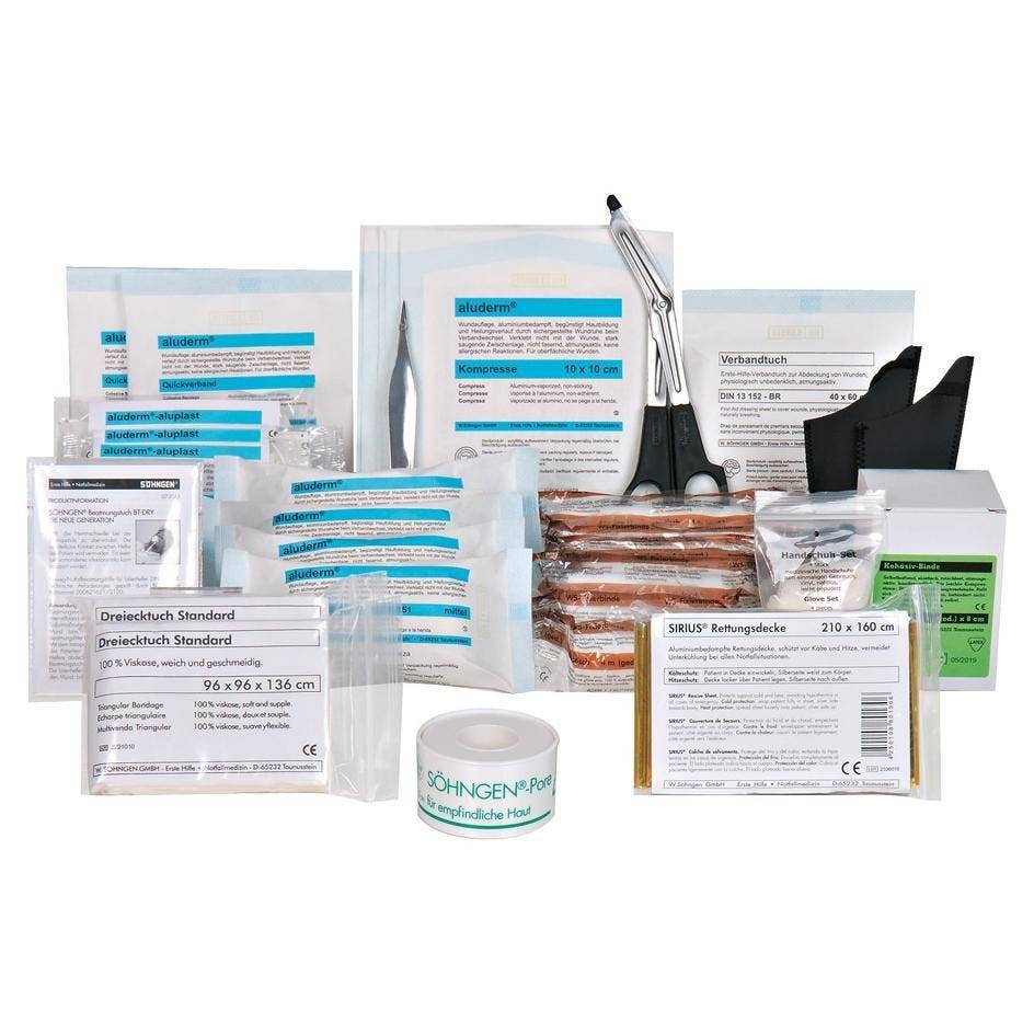 aluderm® Nachfüllset, Verbandsmaterial nach ÖNorm Z 1020, Typ 1-0