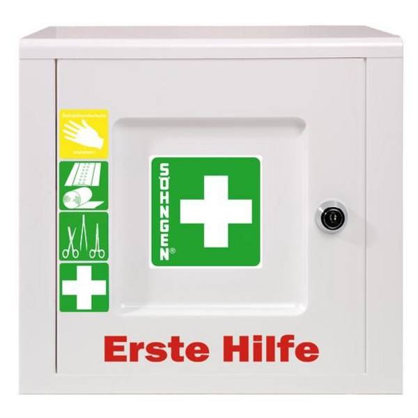 Verbandschrank Piccolo mit Füllung gemäß DIN 13157