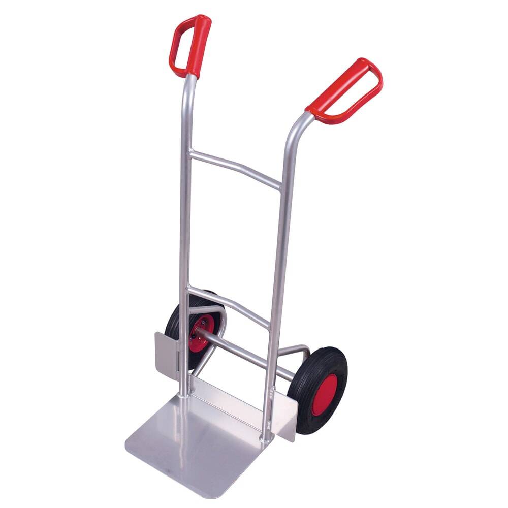 VARIOfit® Sackkarre aus Aluminium, Tragkraft 150 kg, Schaufel BxT 320-0