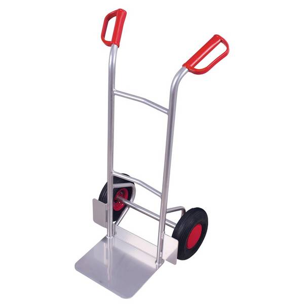 VARIOfit® Sackkarre aus Aluminium, Tragkraft 150 kg, Schaufel BxT 320