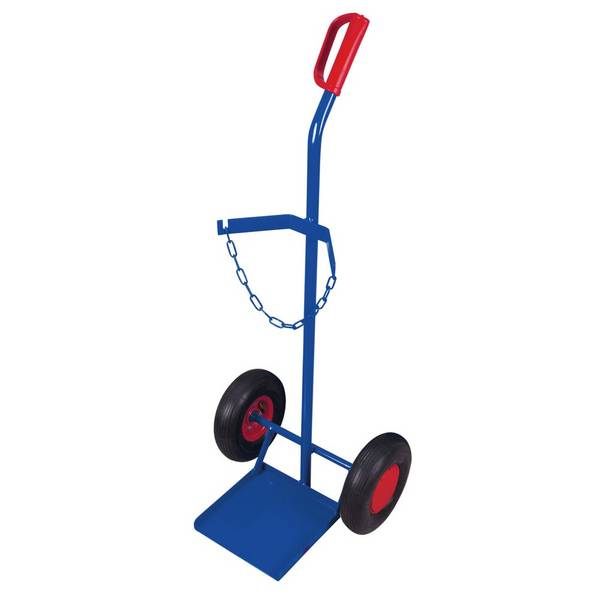 Stahlflaschenkarre 100 kg 1x20-50 l Lufträder VarioFit