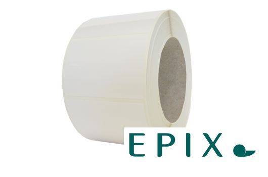 EPIX Polyester-Etiketten, weiß, 60 x 40 mm, auf 3 Zollkern-1