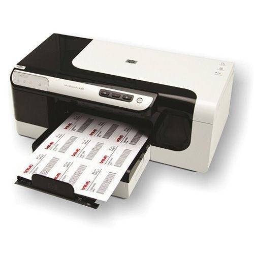 Magnet-Etiketten auf Bogen f. Tintenstrahldrucker, Magnetfolie, weiß, DIN A4-Format, 90 x 25 mm-0