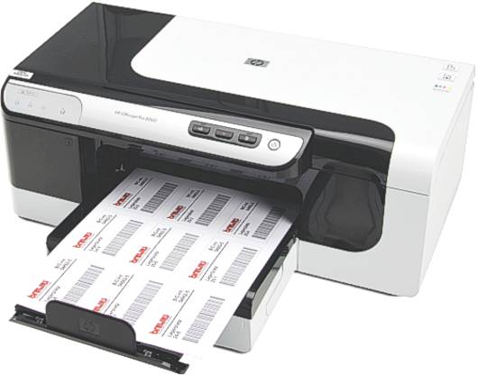 Magnet-Etiketten auf Bogen f. Tintenstrahldrucker, Magnetfolie, weiß, DIN A4-Format, 90 x 25 mm-1
