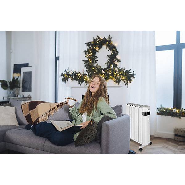 Öl-freier Radiator 9 Rippen 2000 W LxBxH 245 x 440 x 640 mm. 85833049 858330 49-3