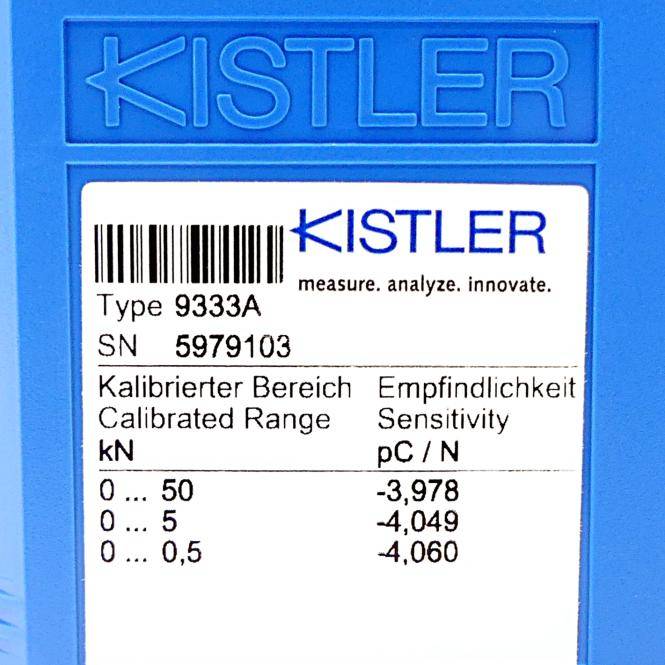 Kistler Kraftaufnehmer (9333A)-1