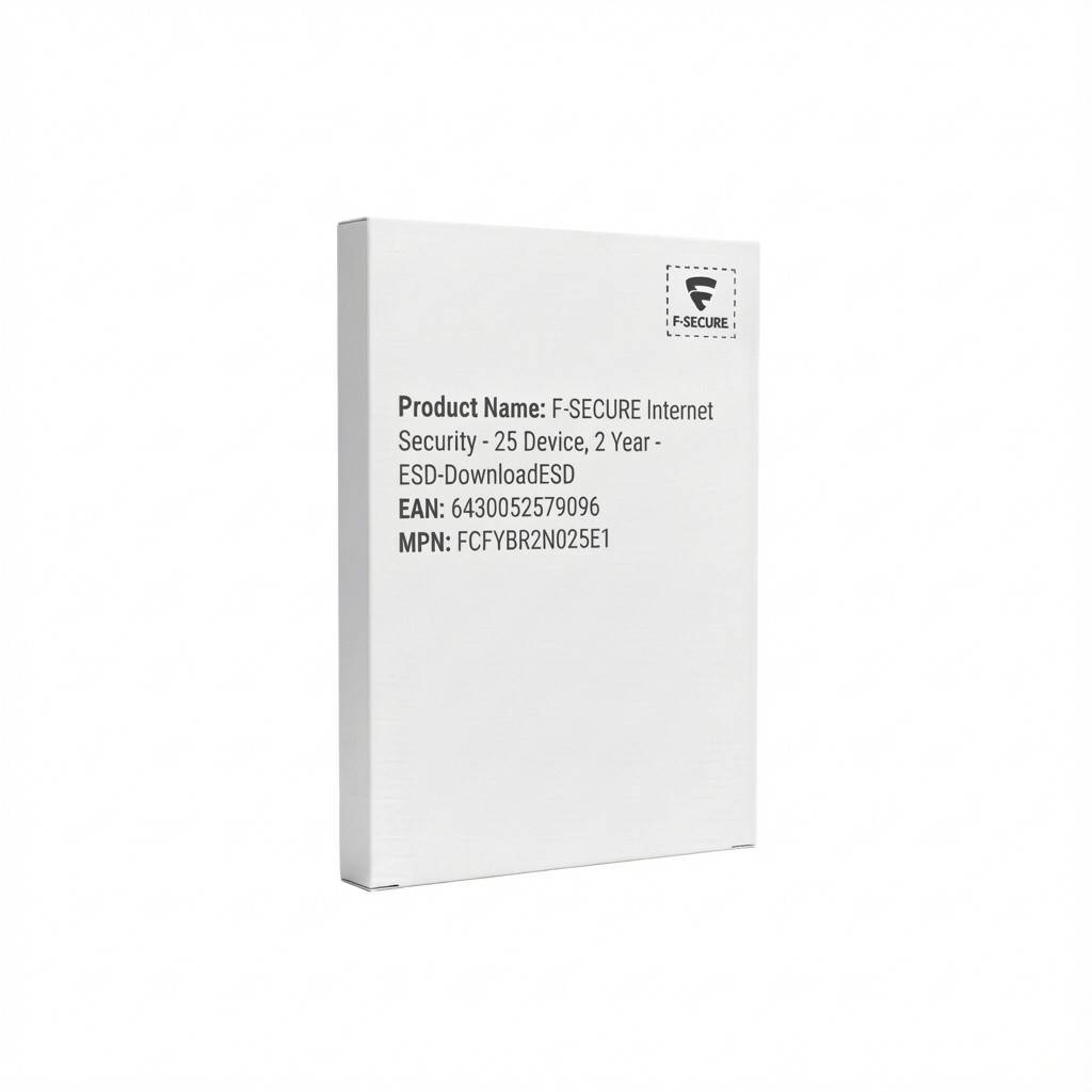 F-SECURE Internet Security - 25 Device, 2 Year - ESD-Download Software ESD-Lizenzen-0