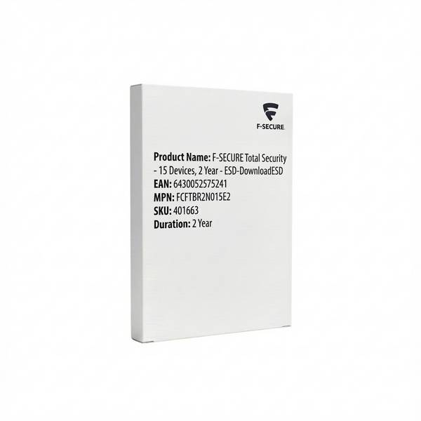 F-SECURE Total Security - 15 Devices, 2 Year - ESD-Download Software ESD-Lizenzen