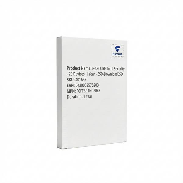 F-SECURE Total Security - 20 Devices, 1 Year - ESD-Download Software ESD-Lizenzen