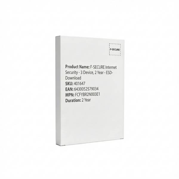 F-SECURE Internet Security - 3 Device. 2 Year - ESD-DownloadESD Software ESD-Lizenzen