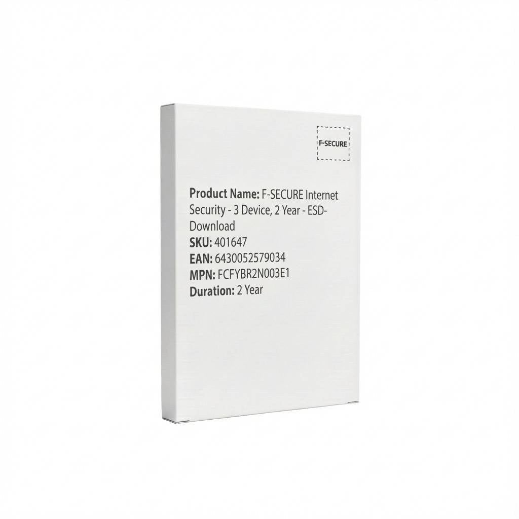 F-SECURE Internet Security - 3 Device. 2 Year - ESD-DownloadESD Software ESD-Lizenzen-0