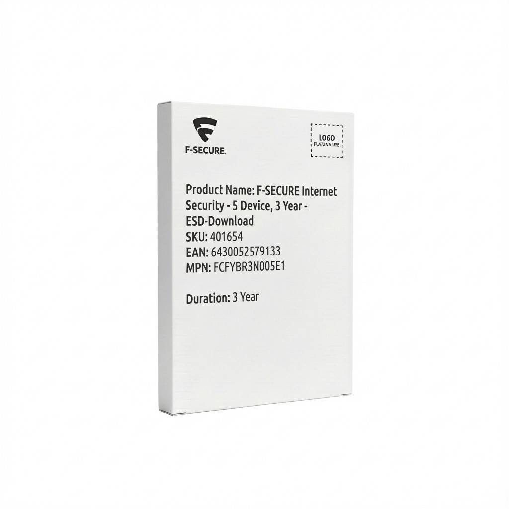 F-SECURE Internet Security - 5 Device, 3 Year - ESD-Download Software ESD-Lizenzen-0