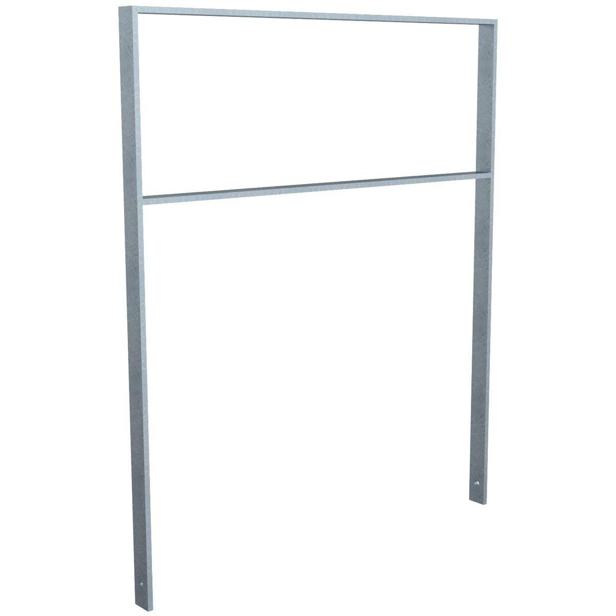Flachstahlbügel 50x12mm, Einbetonieren, 1200x1000 mm (HxB), Querholm, feuerverzinkt-0