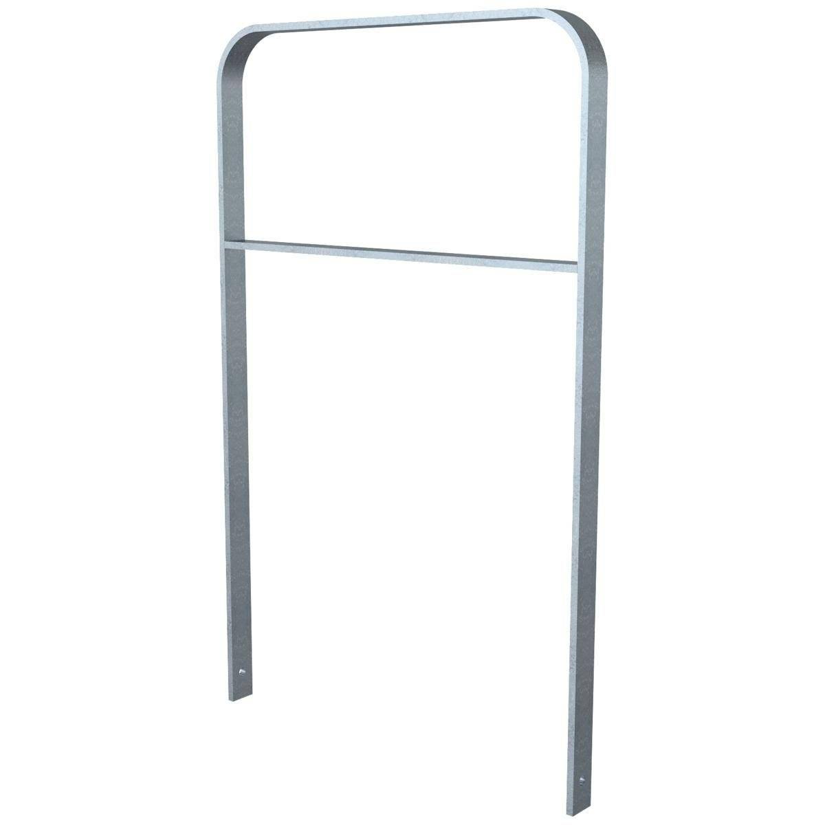 Flachstahlbügel gebogen 50x12mm, Einbetonieren, 1200x750 mm (HxB), Querholm, feuerverzinkt-2