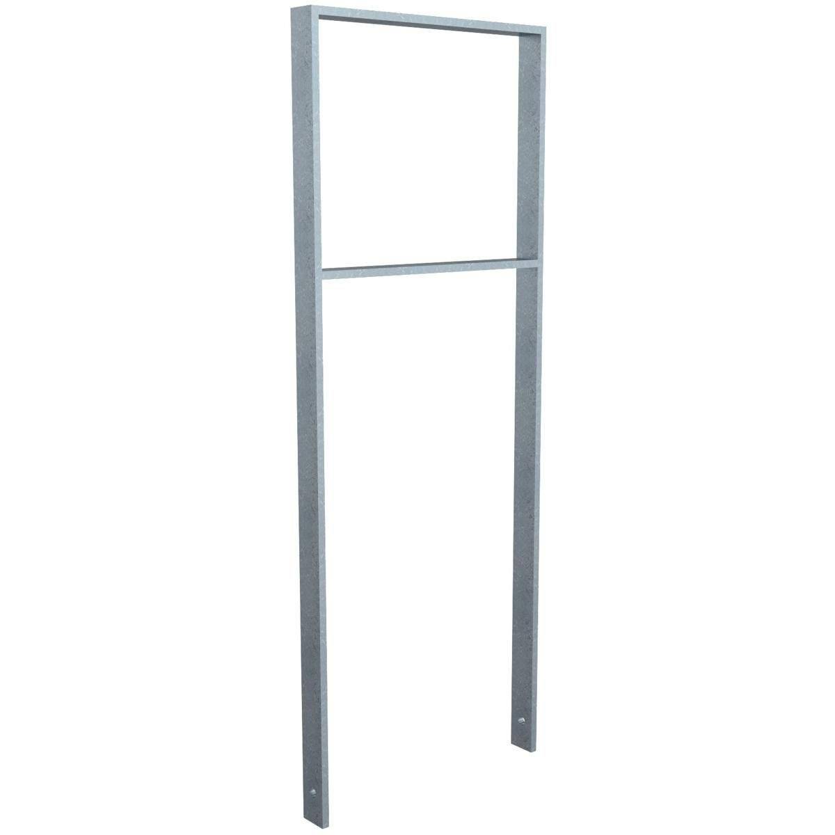 Flachstahlbügel 50x12mm, Einbetonieren, 450x1000 mm (HxB), Querholm, feuerverzinkt-0