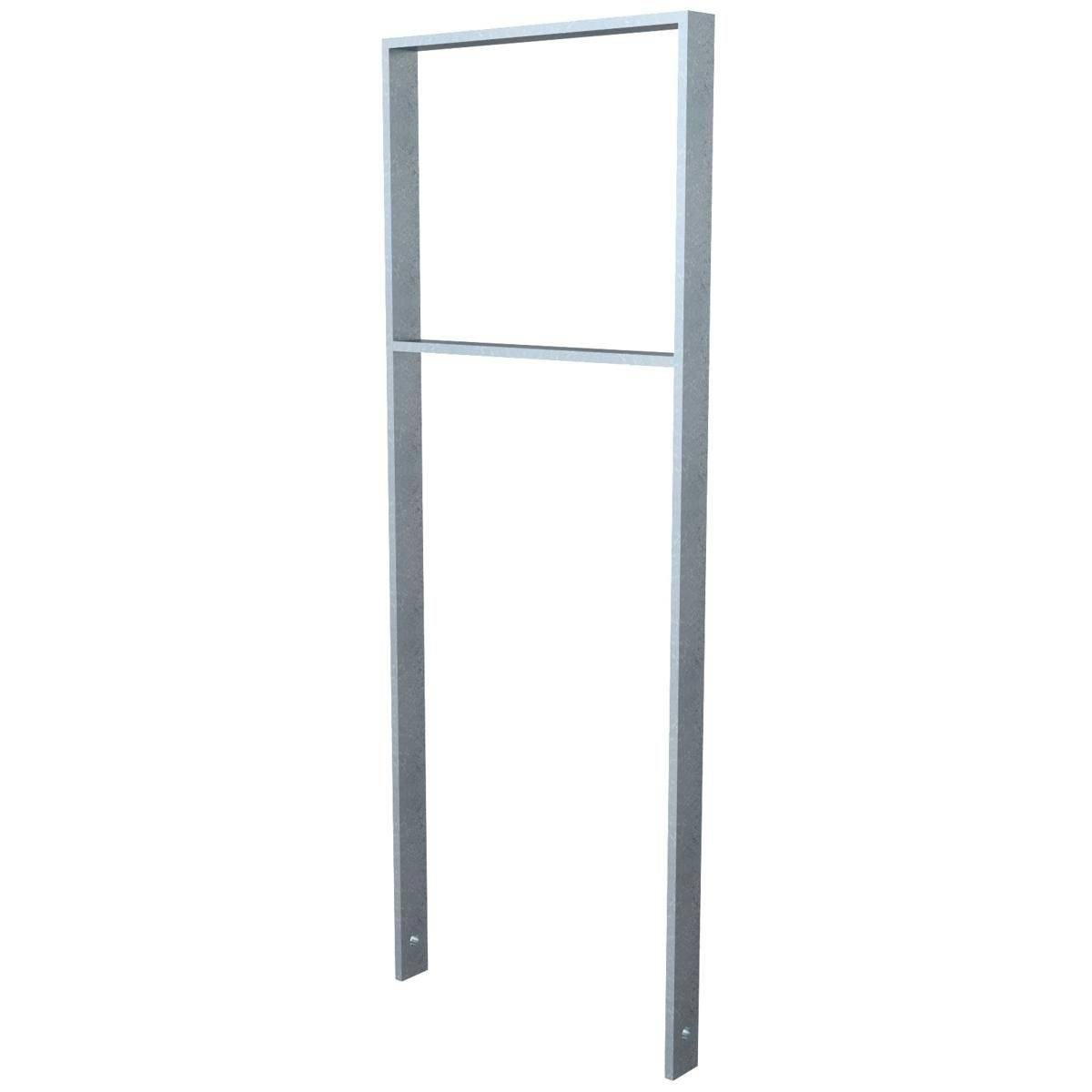 Flachstahlbügel 50x12mm, Einbetonieren, 450x1000 mm (HxB), Querholm, feuerverzinkt-2