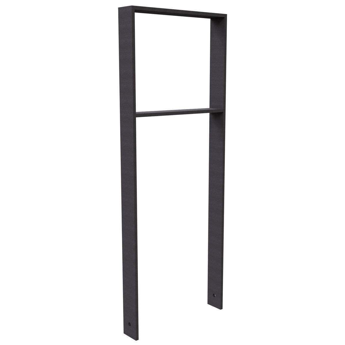 Flachstahlbügel 80x12mm, Einbetonieren, 1200x450 mm (HxB), Querholm, Eisenglimmer-0