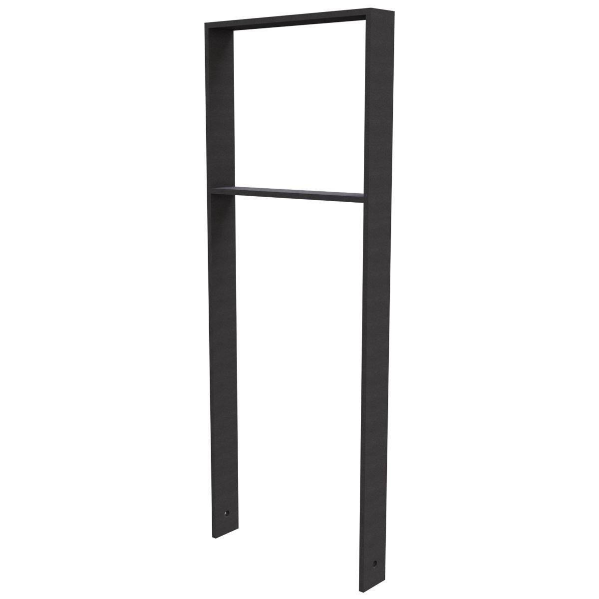 Flachstahlbügel 80x12mm, Einbetonieren, 1200x450 mm (HxB), Querholm, Eisenglimmer-4