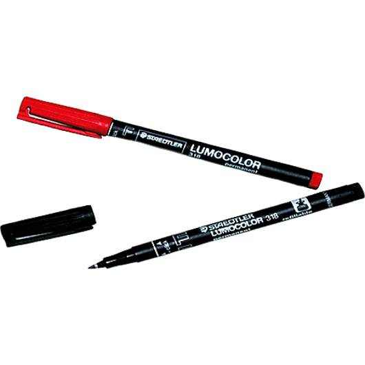 Folienstift schwarz, Spitze 0,6 mm-0