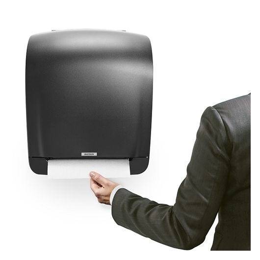 Katrin Inclusive System Handtuchrollenspender schwarz-1