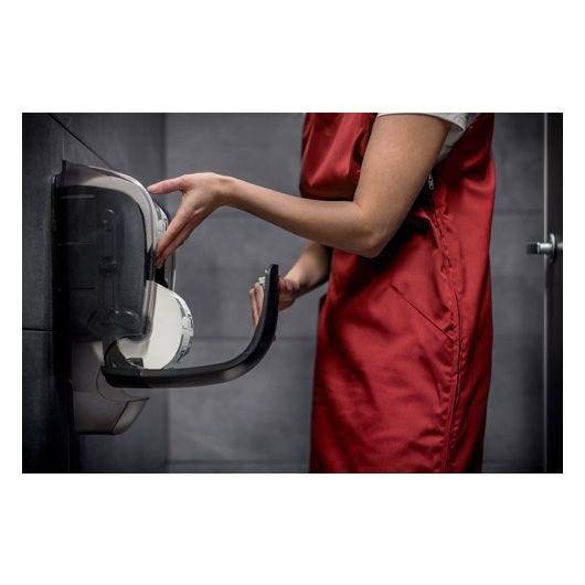 Katrin Inclusive Systemtoilettenpapierspender mit Hülsenfänger, schwarz-2