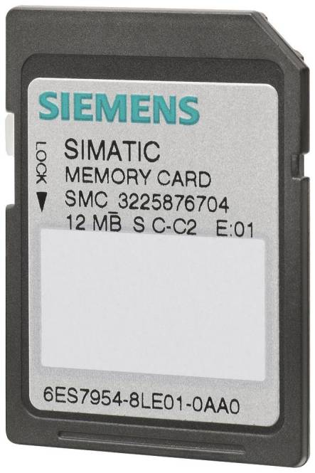 Siemens Memory Card 6ES7954-8LC04-0AA0 f.S7-1x00 CPU/SINAMICS,3 3V Flash 4MB Industriematerial-0