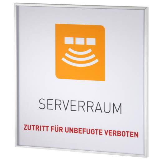 Papiereinleger für Türschild MADRID M2521, auf A4-Bogen, Papier, weiß, 118 x 118 mm-2