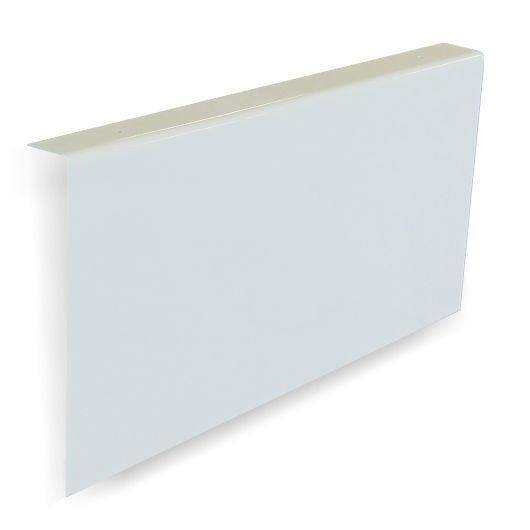 Schilderträger, Fahnenschild für Deckenmontage, Kunststoff, 300 x 152 mm, 2 x gebohrt-0