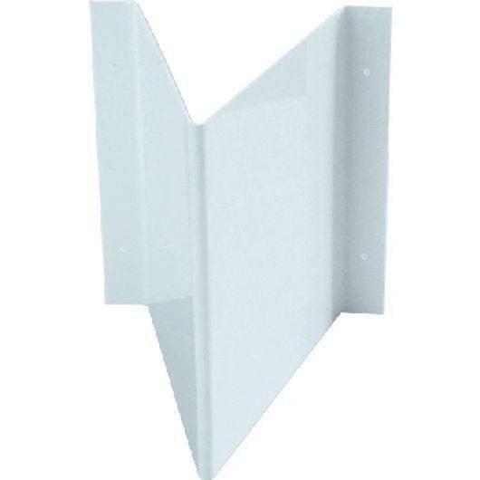 Schilderträger, Winkelschild für Wandmontage, Kunststoff, 204 x 250 mm, 4 x gebohrt-0