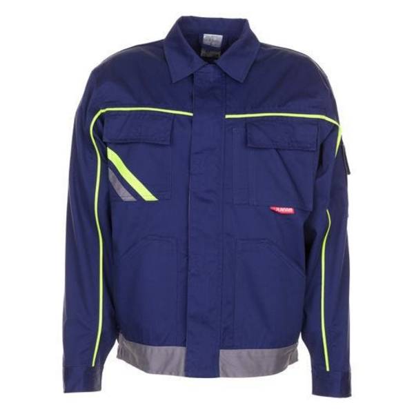 Planam Visline V2 Bundjacke, 2483, blau/gelb, Größe 70