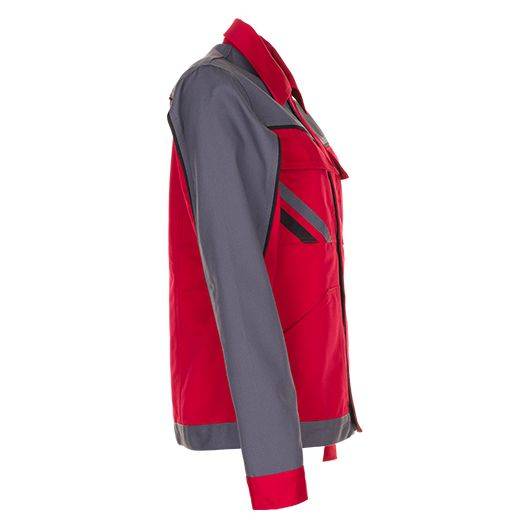 Planam Highline Bundjacke Damen, 2390, rot/grau Größe 38-4
