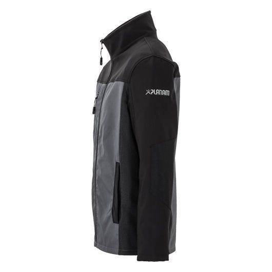 Planam Norit Hybridjacke Herren, 6501, grau/schwarz, Größe 25-1
