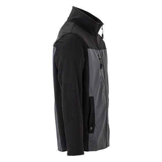 Planam Norit Hybridjacke Herren, 6501, grau/schwarz, Größe 25-2