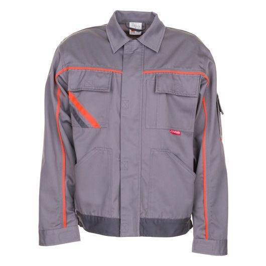 Planam Visline V2 Bundjacke, 2480, grau/orange, Größe 94-0