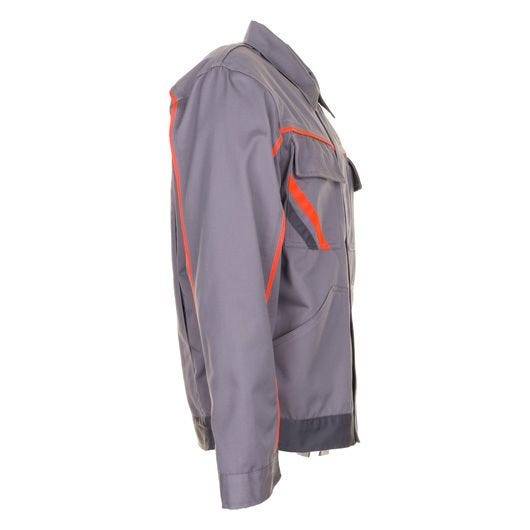 Planam Visline V2 Bundjacke, 2480, grau/orange, Größe 94-3
